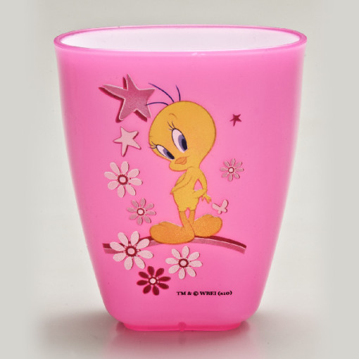 BICCHIERE BABY DEM FUCSIA TWEETY 1