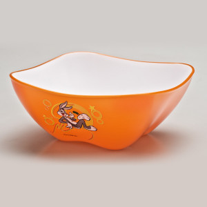 Bowl Cm.11,5 Orange Bugs Bunny